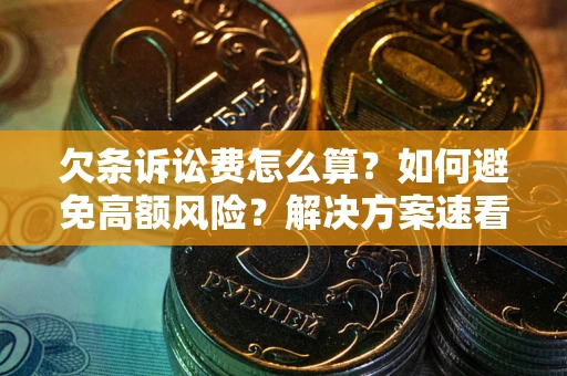 北京欠条诉讼费怎么算？如何避免高额风险？解决方案速看！