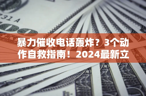 北京暴力催收电话轰炸？3个动作自救指南！2024最新立案标准全解析